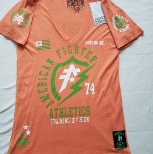 Women's American Fighter V-neck